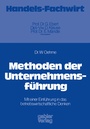Cover: Methoden der Unternehmensführung - Springer Gabler