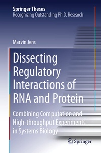 Abbildung von: Dissecting Regulatory Interactions of RNA and Protein - Springer