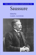 Cover: The Cambridge Companion to Saussure - Cambridge University Press