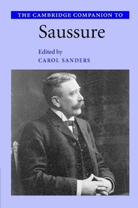 Abbildung von: The Cambridge Companion to Saussure - Cambridge University Press