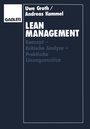 Cover: Lean Management - Springer Gabler