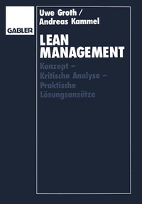 Enlarge image Cover: Lean Management - Springer Gabler