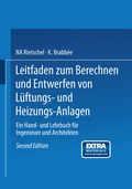 Cover: Leitfaden zum Berechnen und Entwerfen von L&uuml;ftungs- und Heizungs-Anlagen - Springer
