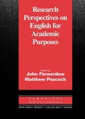 Cover: Research Perspectives on English for Academic Purposes - Cambridge University Press