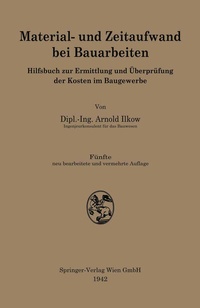 Abbildung von: Material- und Zeitaufwand bei Bauarbeiten - Springer