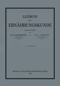 Abbildung von: Lexikon der Ernährungskunde - Springer