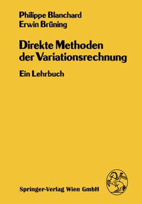 Abbildung von: Direkte Methoden der Variationsrechnung - Springer