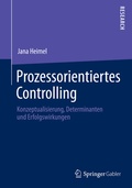 Cover: Prozessorientiertes Controlling - Springer Gabler