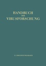 Cover: Handbuch der Virusforschung - Springer