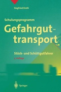 Cover: Schulungsprogramm Gefahrguttransport - Springer