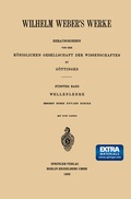 Cover: Wilhelm Weber's Werke - Springer