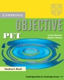 Cover: Objective PET Student's Book - Cambridge University Press