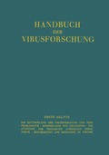 Cover: Handbuch der Virusforschung - Springer
