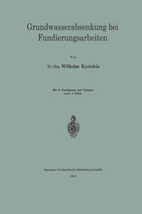 Abbildung von: Grundwasserabsenkung bei Fundierungsarbeiten - Springer