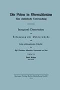 Cover: Die Polen in Oberschlesien - Springer
