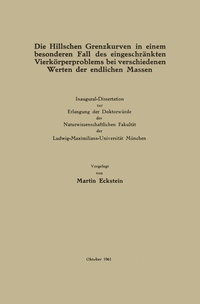 Abbildung von: Die Hillschen Grenzkurven in einem besonderen Fall des eingeschränkten Vierkörperproblems bei verschiedenen Werten der endlichen Massen - Springer