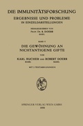 Cover: Die Gew&ouml;hnung an Nichtantigene Gifte - Springer