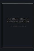 Cover: Die Brightsche Nierenkrankheit - Springer