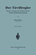 Cover: Der Tirrillregler - Springer
