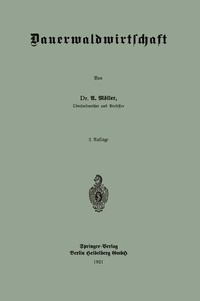Abbildung von: Dauerwaldwirtschaft - Springer