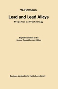 Cover: Lead and Lead Alloys - Springer