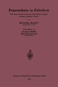 Cover: Feuerschutz in Fabriken - Springer