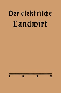 Abbildung von: Der elektrische Landwirt - Springer