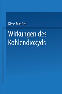 Abbildung von: Wirkungen des Kohlendioxyds - Springer