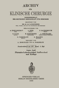 Abbildung von: Pfortader-Leberkreislauf, Stoffwechsel und Kollaps - Springer
