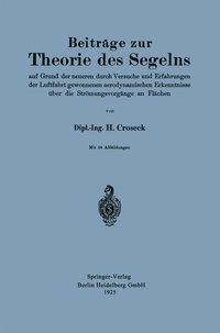 Abbildung von: Beiträge zur Theorie des Segelns - Springer