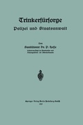 Cover: Trinkerf&uuml;rsorge - Springer