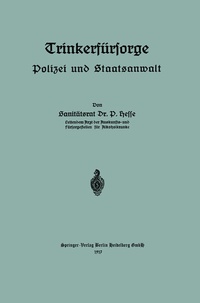 Enlarge image Cover: Trinkerfürsorge - Springer