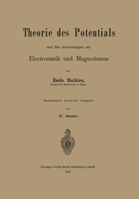 Abbildung von: Theorie des Potentials und ihre Anwendungen auf Electrostatik und Magnetismus - Springer
