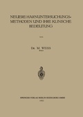 Cover: Neuere Harnuntersuchungsmethoden und ihre klinische Bedeutung - Springer