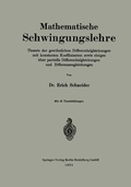 Cover: Mathematische Schwingungslehre - Springer