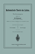 Cover: Mathematische Theorie des Lichtes - Springer