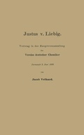 Cover: Justus v. Liebig - Springer