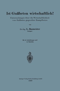 Abbildung von: Ist Gußbeton wirtschaftlich? - Springer