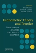 Cover: Econometric Theory and Practice - Cambridge University Press