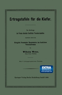 Abbildung von: Ertragstafeln für die Kiefer - Springer