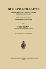 Cover: Die Sprachlaute - Springer