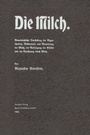 Cover: Die Milch - Springer
