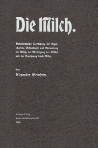 Enlarge image Cover: Die Milch - Springer