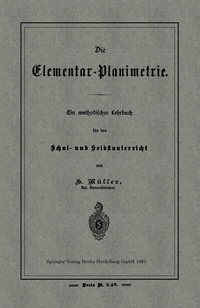 Abbildung von: Die Elementar-Planimetrie - Springer