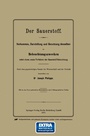 Cover: Der Sauerstoff - Springer