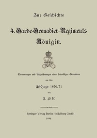 Abbildung von: Zur Geschichte des 4. Garde-Grenadier-Regiments Königin - Springer