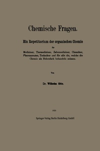 Abbildung von: Chemische Fragen - Springer