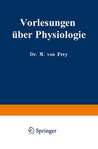 Abbildung von: Vorlesungen über Physiologie - Springer