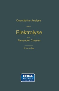 Abbildung von: Quantitative chemische Analyse durch Elektrolyse - Springer