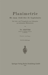 Abbildung von: Planimetrie - Springer